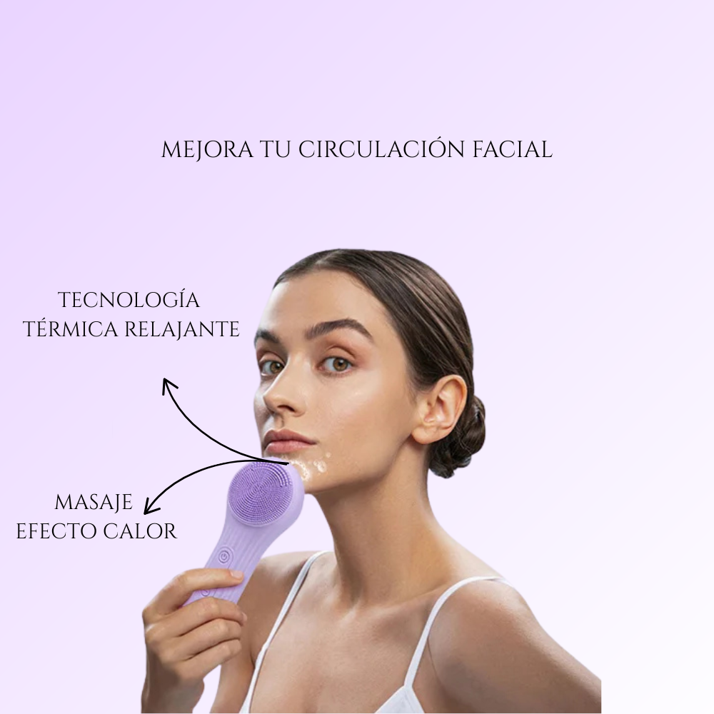 Cepillo de limpieza facial zoelure