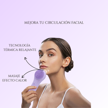 Cepillo de limpieza facial zoelure
